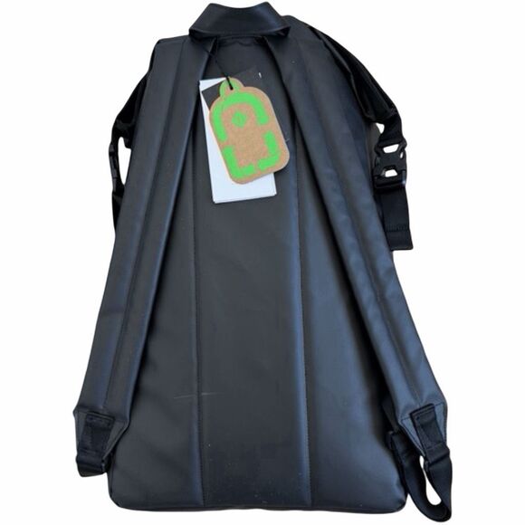 Herschel Supply Co Waterproof Roll Top Backpack One Size Black - Picture 4 of 5